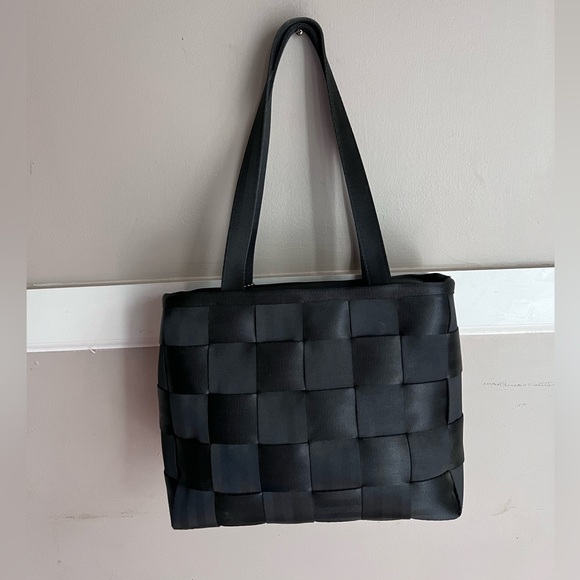 Harveys Black Woven Tote Bag - Picture 2 of 8